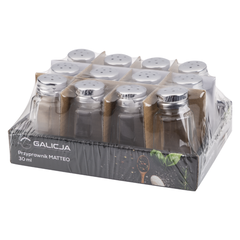 MATTEO spice jar 30ml 29796 (display 12 pieces)
