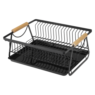 ADELLE dish drainer 35x28x14.5cm 15954 black