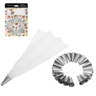 PRACTICO 19617 cake decorating set