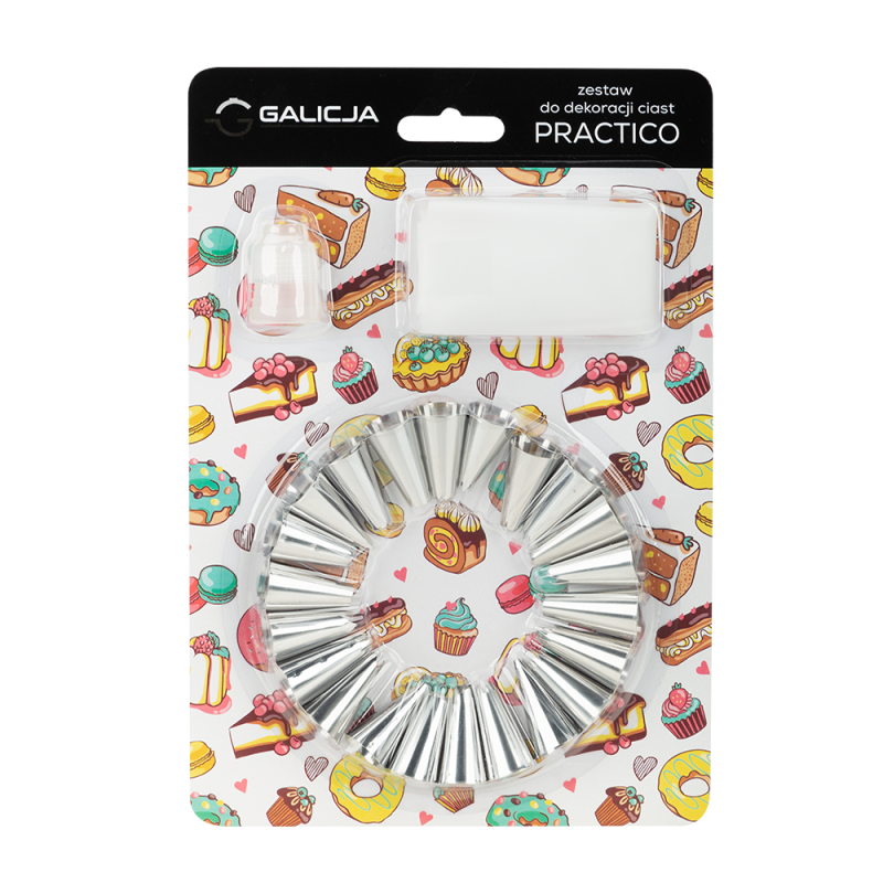 PRACTICO 19617 cake decorating set