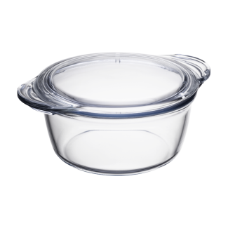 Round ovenproof dish with lid TERMICA 2.15l 03388