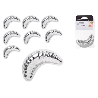 Set of PLATINO croissant molds, 8 pieces, 29814