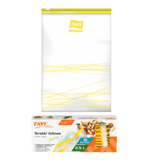 Zipper bags 2.5L, 15 pcs. 00218