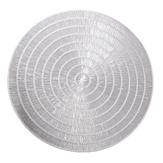 STYLISH 40258 decorative mat silver