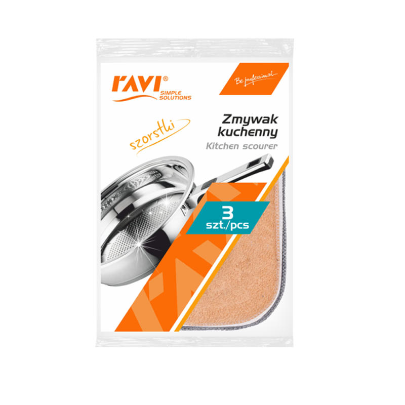 Kitchen sponge ROUGH 3 pcs 00532