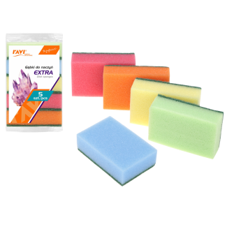 WG Extra Dish Sponges 5 pcs (Ravi)