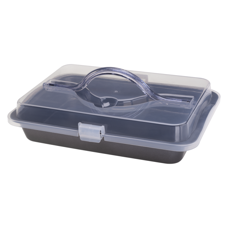 Non-stick baking tray with lid IDEAL 32.5x22.5x5cm 19488