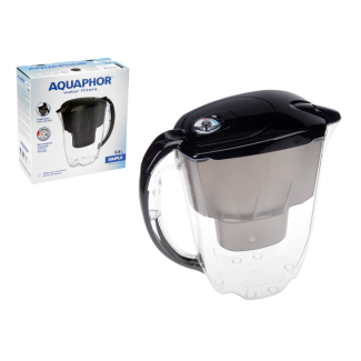 2.8 L Simple filter jug without insert 01739 black