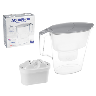 2.5L Time filter jug + B25 Maxfor 01686 cartridge gray