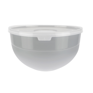2 L bowl with lid 70254 ash gray