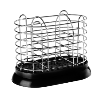 Cutlery drainer with stand 0005 black