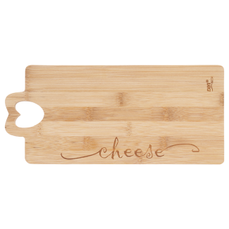 CHEESE bamboo board 33x15x1.5cm 91882