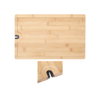 Bamboo board with sharpener 38x24x1.9cm 91891