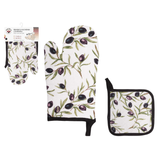 Oven glove with pad Nicole Collection 62301
