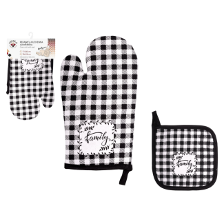 Oven glove with pad Nicole Collection 62302