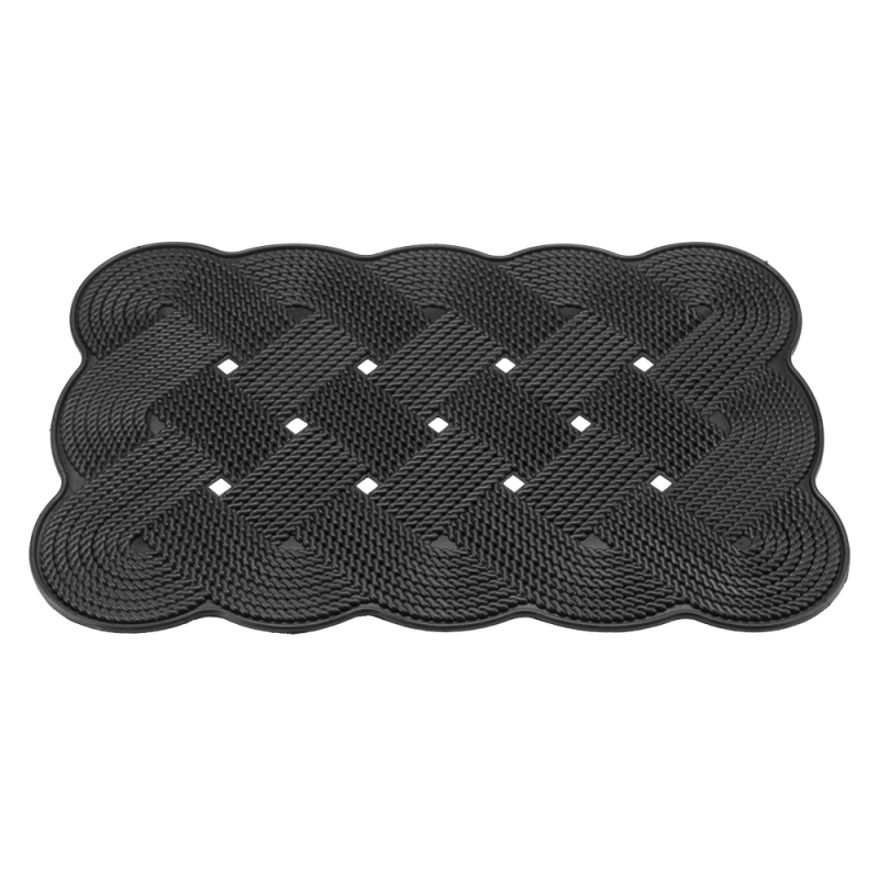 TREVOR rubber doormat 60x40cm 28985 black 