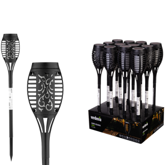 LIBRA solar torch lamp display 12 pcs. 27325