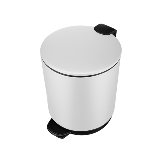 Kosz łazienkowy na śmieci okrągły OREL 5l 16944 (int) biały