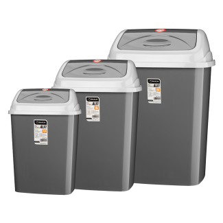 ALFI tilting basket 16l 24211 gray 