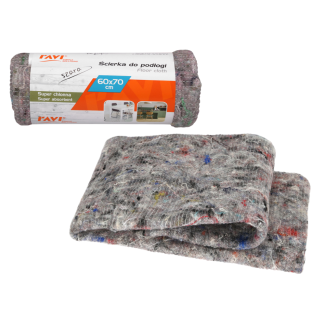 Gray floor cloth 60x70cm 00413