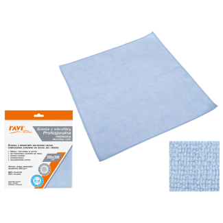 Professional microfiber cloth 38x38 cm 10477 blue