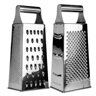 4-sided stainless steel grater PRACTICO 8247