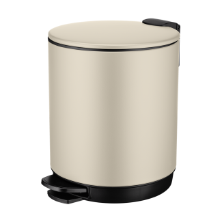 Kosz łazienkowy na śmieci okrągły OREL 5l 16944 (int) beżowy