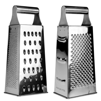4-sided stainless steel grater PRACTICO 8230