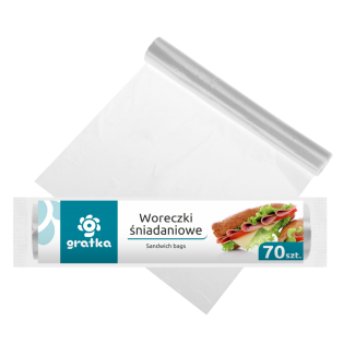 GRATKA Lunch bags 18x28cm 70 pcs. 10228