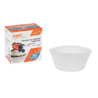 Paper cups for muffins and cupcakes, 50 pcs. 20383