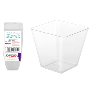 Finger Food Container SPACE 120 ml, 24 pcs.