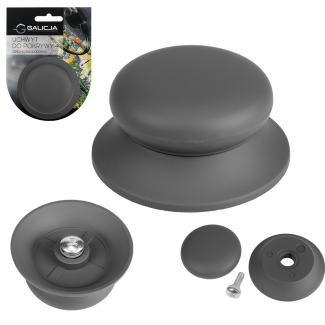 Silicone holder for glass lid 4121 gray