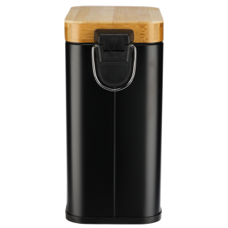  BLACK/WHITE  DUSTBIN 5L 24374 BLACK