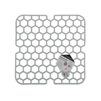 Soft square sink grate 7360 gray
