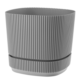 PERA 4 flowerpot 21cm 09335 gray