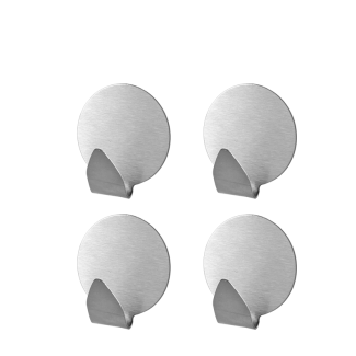 Set of NIKO self-adhesive round hangers, 4 pieces, 20142