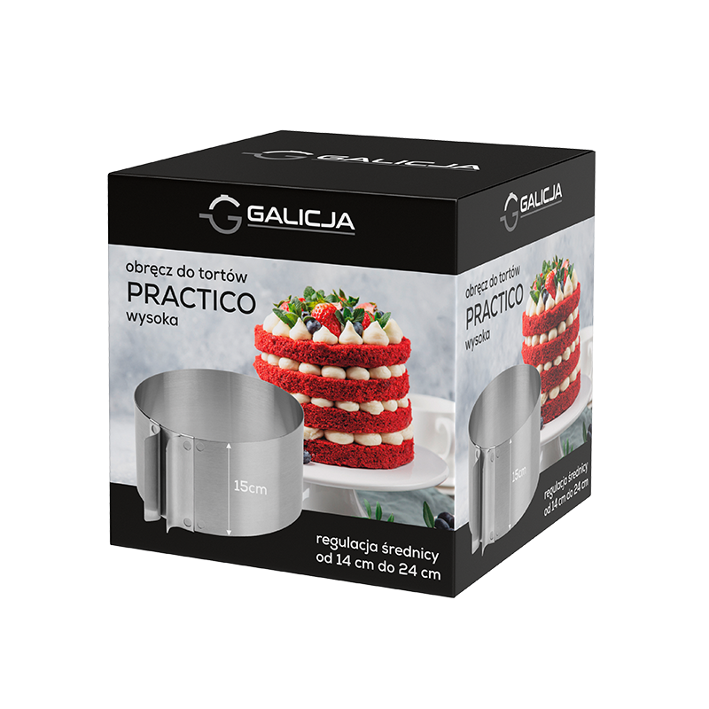 PRACTICO 04279 high cake ring 