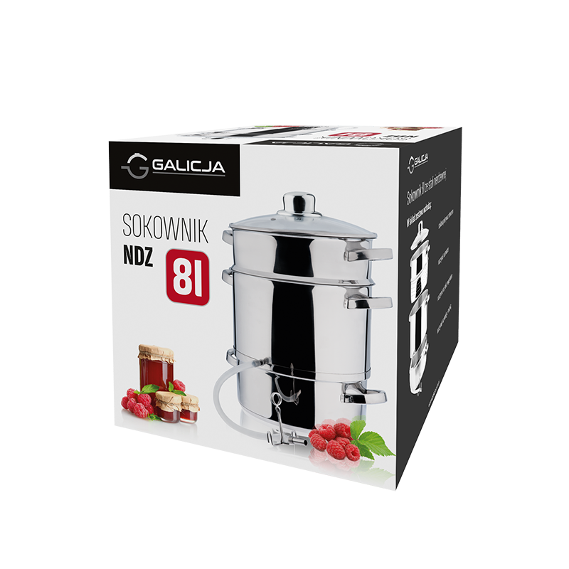 Stainless steel juicer 8l 3090