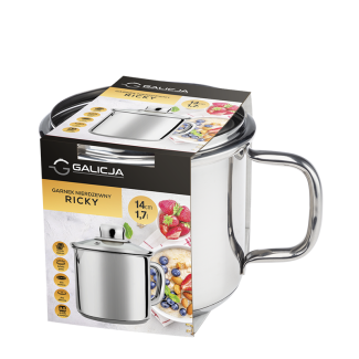RICKY pot with lid 14cm/1.7l 06549