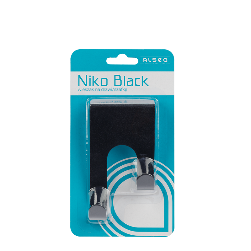NIKO BLACK 24314 cabinet door hanger