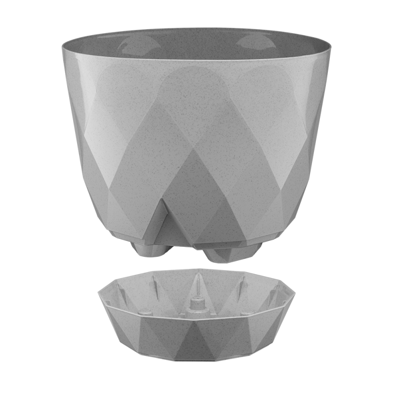 KARO cover with stand 22cm 28107 gray