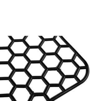 Soft square sink grate 7360 anthracite