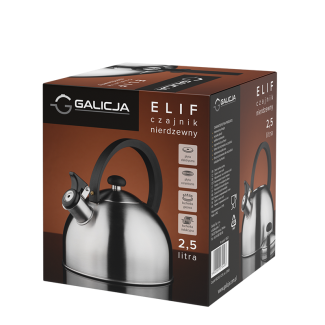 ELIF stainless steel kettle 2.5l 27049