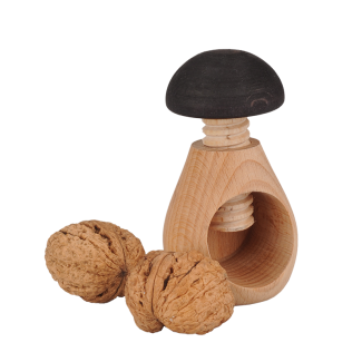 Wooden Nutcracker Mushroom 0048