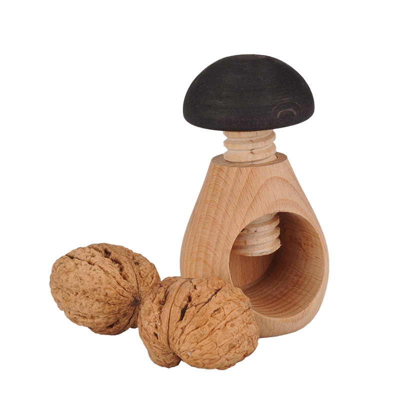 Wooden Nutcracker Mushroom 0048