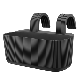 PERA 29388 balustrade flowerpot anthracite