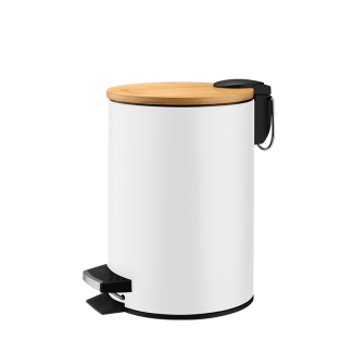 DASTIN round bathroom waste bin 3l 27695 white