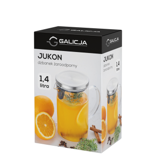 JUKON heat-resistant jug 1.4l 07393
