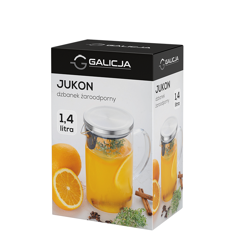 JUKON heat-resistant jug 1.4l 07393