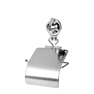 Toilet paper holder with flap FORTE 9941